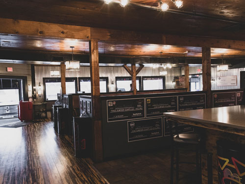 Inside view of an award-winning barbecue restaurant in Branson.