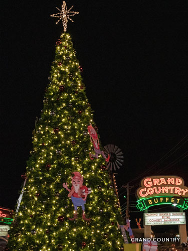 Christmas Tree on America's Christmas Tree City's Tour