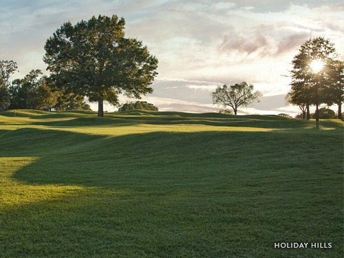 Scenic golf course in Branson.