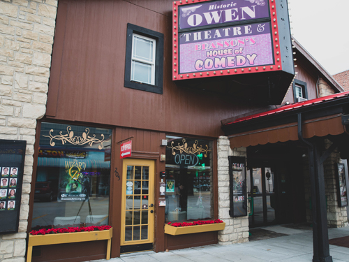 Historic live show theater in Downtown Branson.