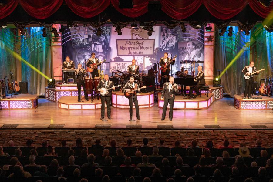 Presleys' Country Jubilee on stage in Branson.