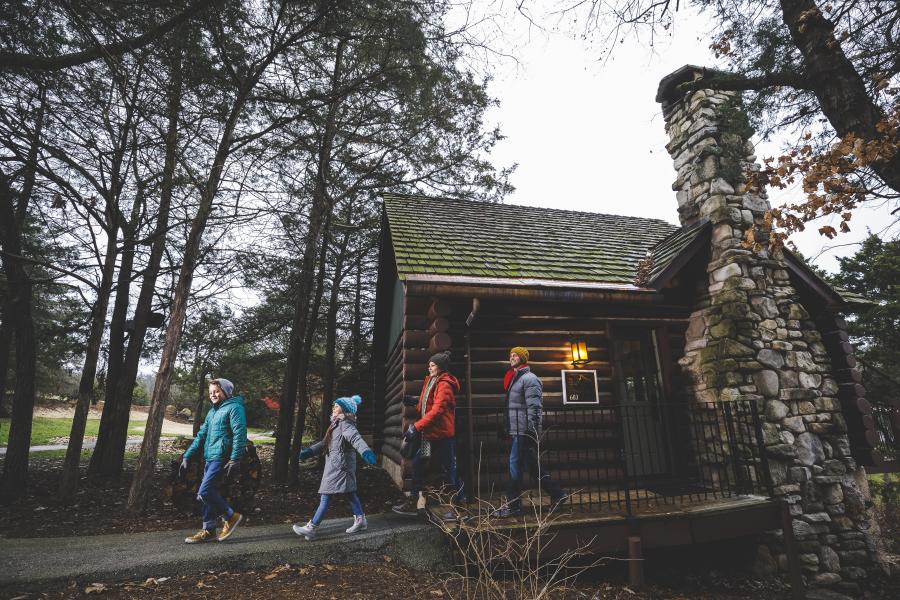 cabin big cedar lodge christmas