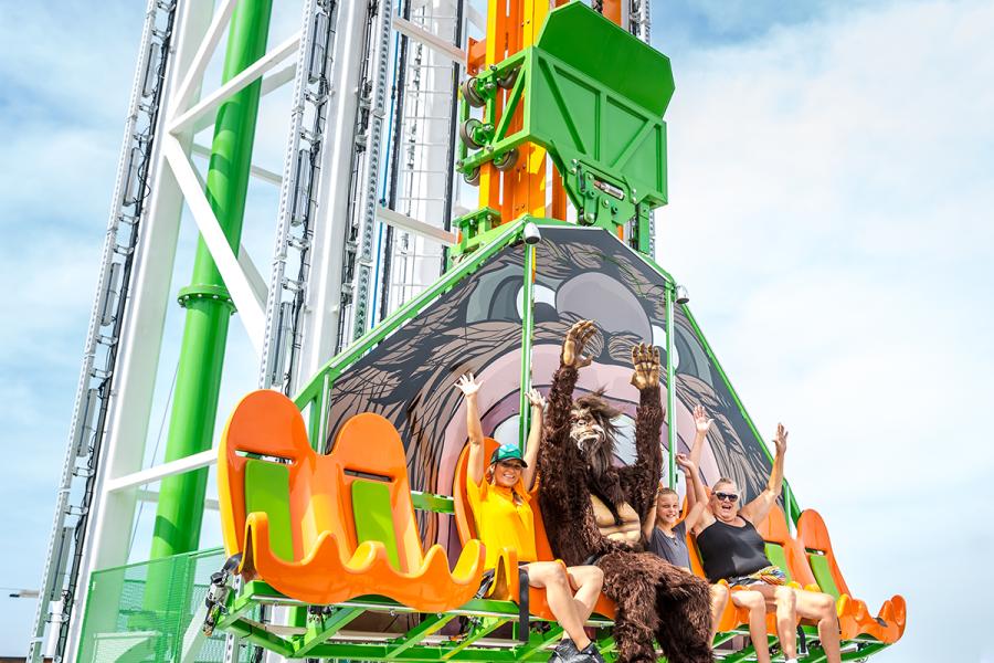 Reach for the sky at Bigfoot Fun Park.
