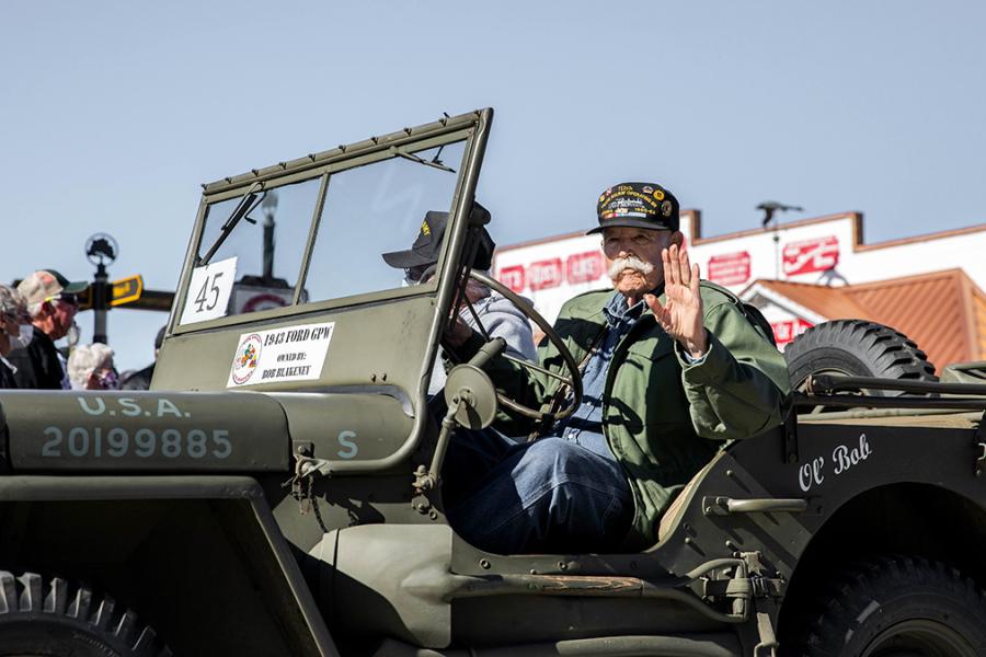 A look at Branson's veterans parade during Homecoming Week.