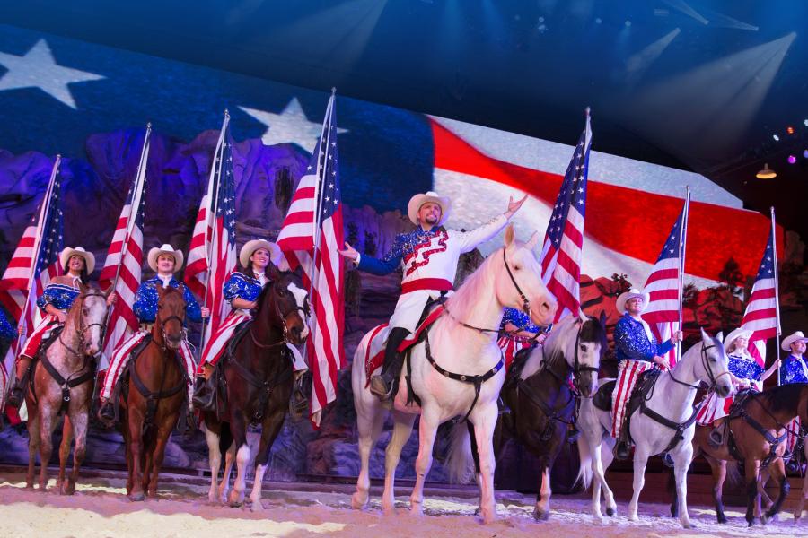 Have an experience like no other at Dolly's Stampede.