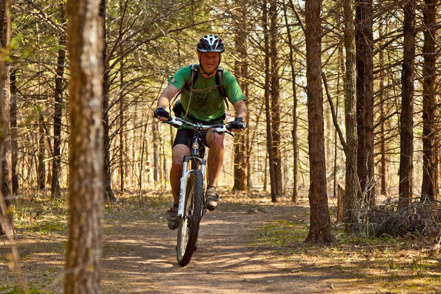Get active biking our many trails.