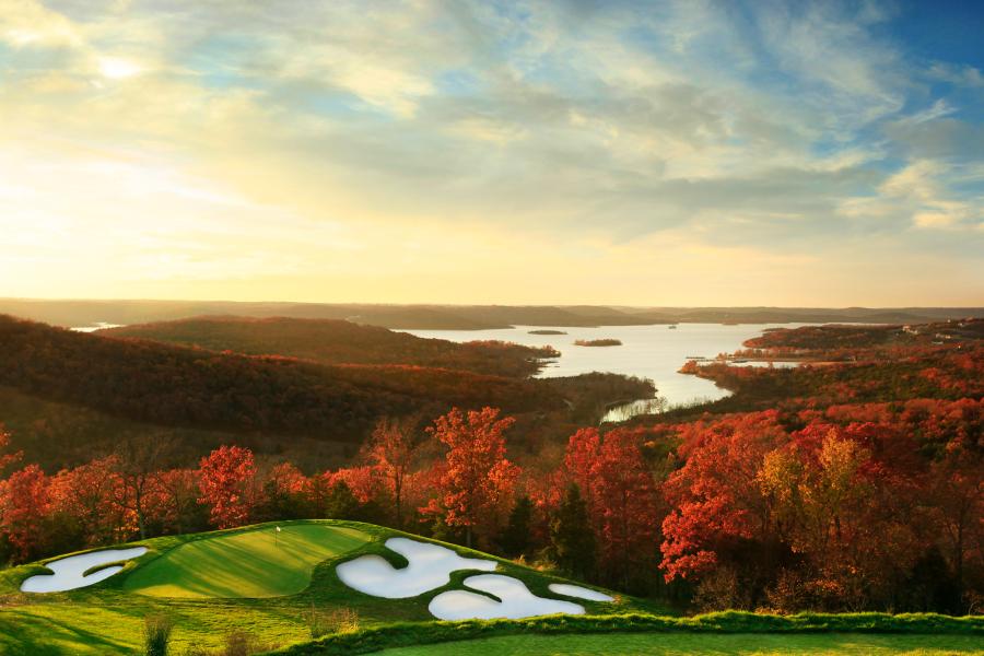 Take your shot at Top of the Rock's amazing golf course.