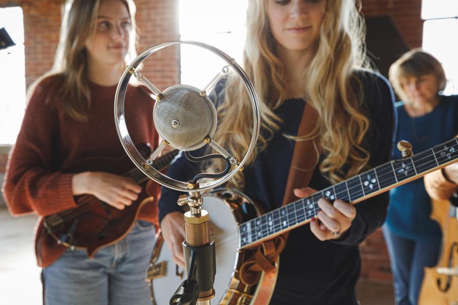 Kick back and enjoy the sounds of the Petersen's band.