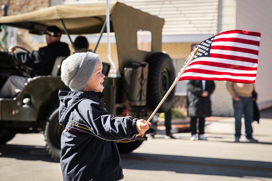 Every kid can take a moment to honor the veterans who have projected their freedoms.