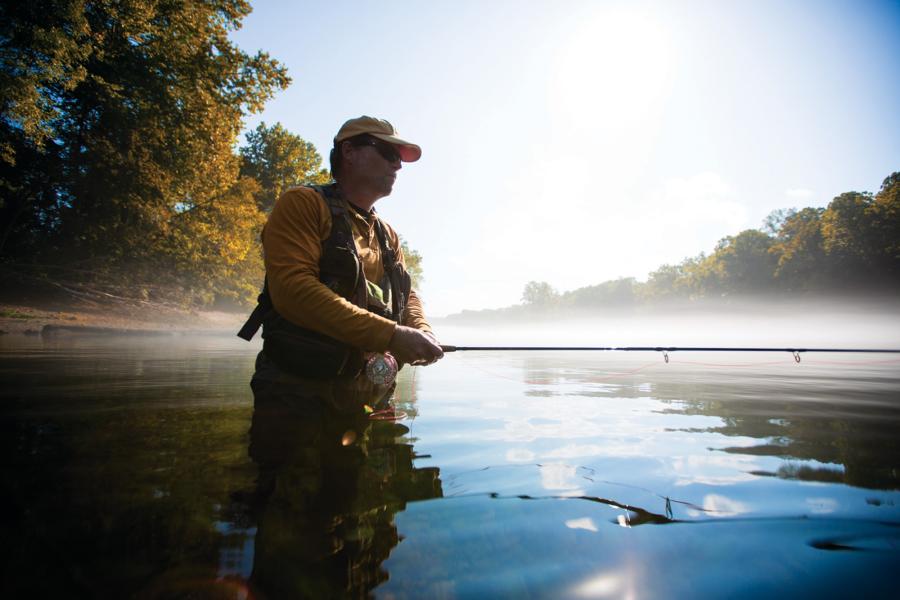 Try something new like Fly Fishing here in branson.