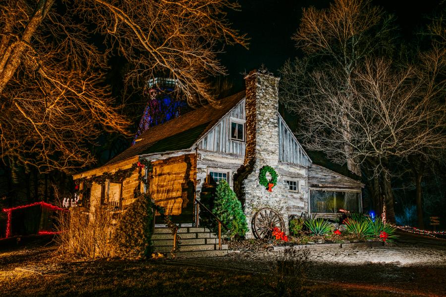 Light up the nights before Christmas with a Trail of Lights tour.