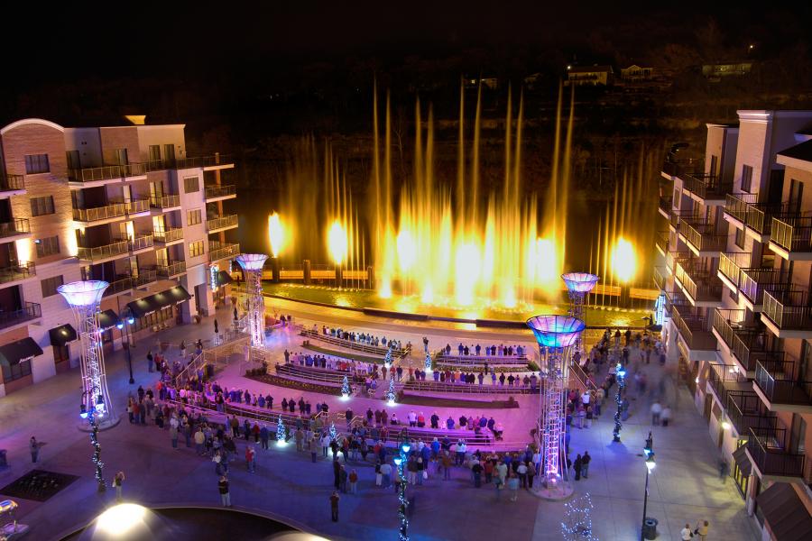 Get your last second Christmas shopping done downtown at the Branson Landing.