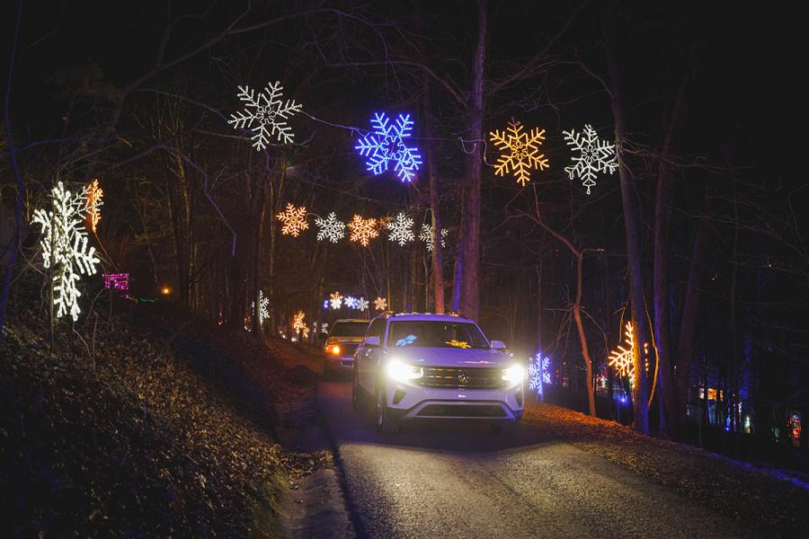 Light up the nights before Christmas with a Trail of Lights tour.