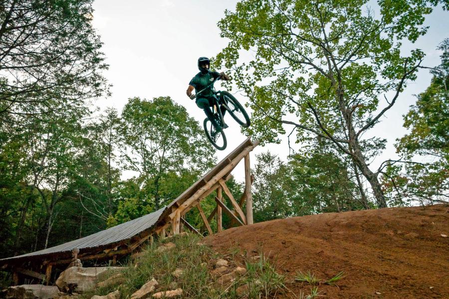Fly through the air at Howler Bike Park!