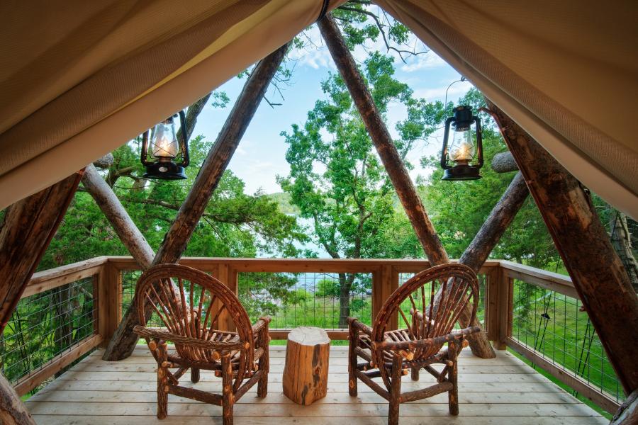 Glamping Porch