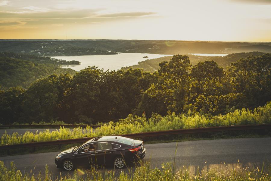 car_drive_road_trip_scenic_summer_lake