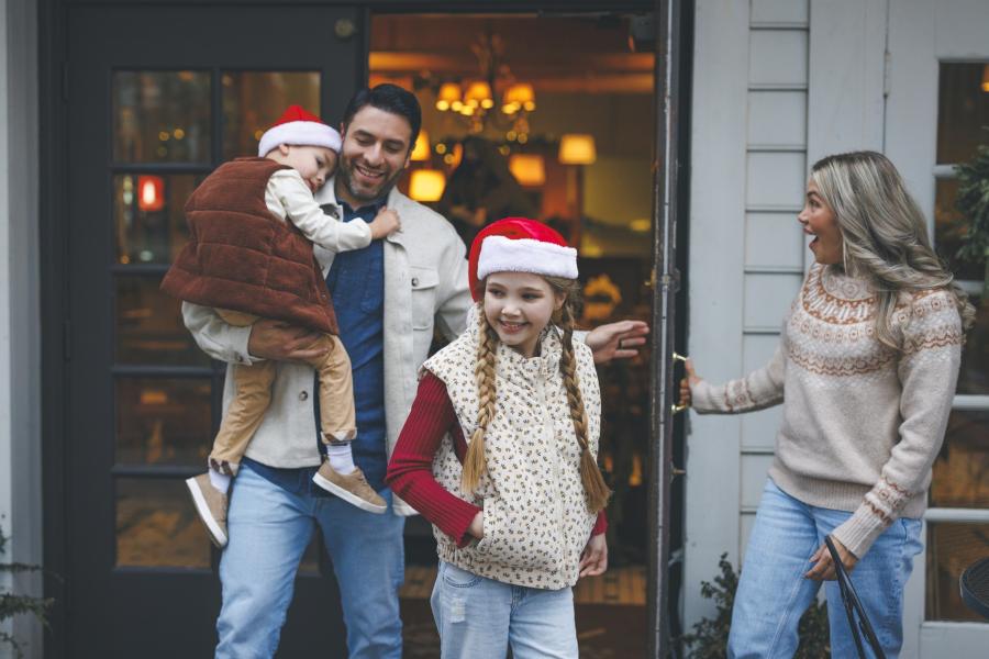 Family Christmas Shopping