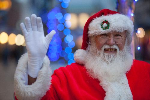 Santa at the Branson Landing in Branson Mo