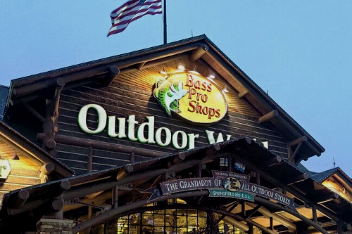 outside of bass pro shops in springfield, mo