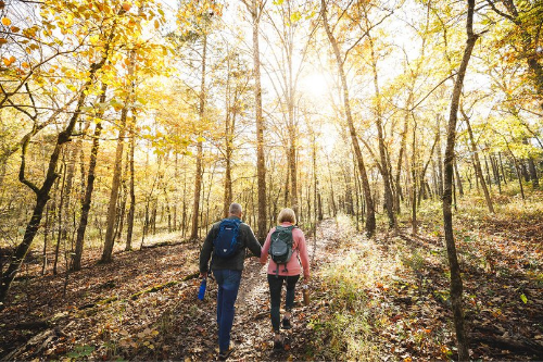 hikers in branson mo