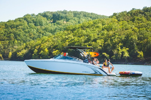 boat on table rock lake