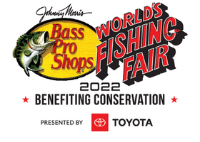 2022 worlds fishing fair logo bass pro shops