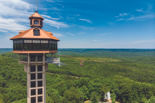 Inspiration Tower at Shepherd of the Hills.
