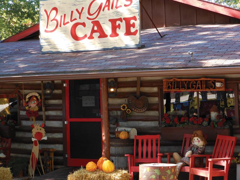 Try some of the best Breakfast in Branson at Billy Gail's Cafe.