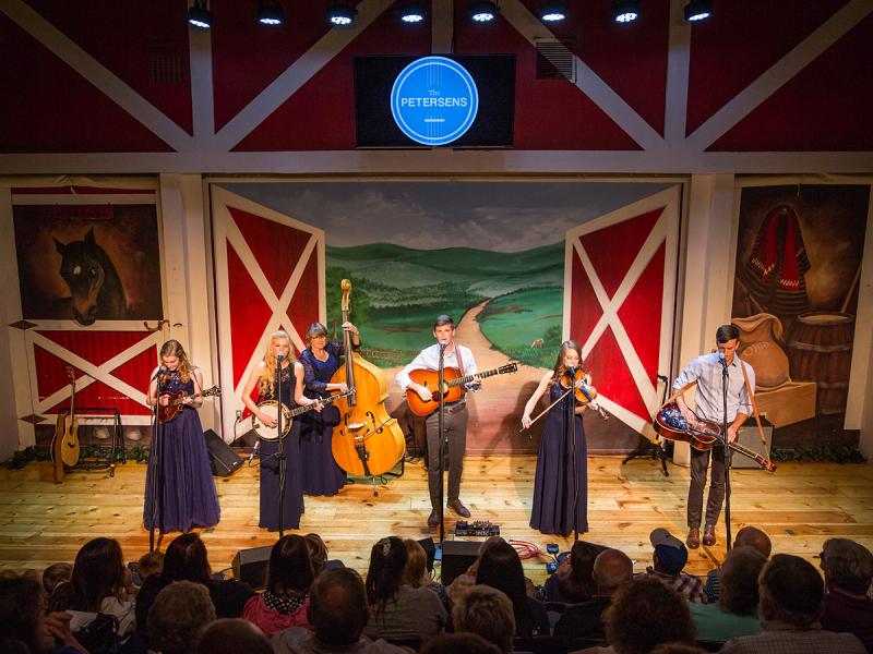 Experience the classic country of the Petersen's Show.