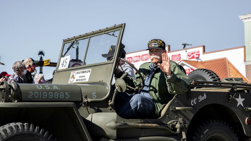 A look at Branson's veterans parade during Homecoming Week.