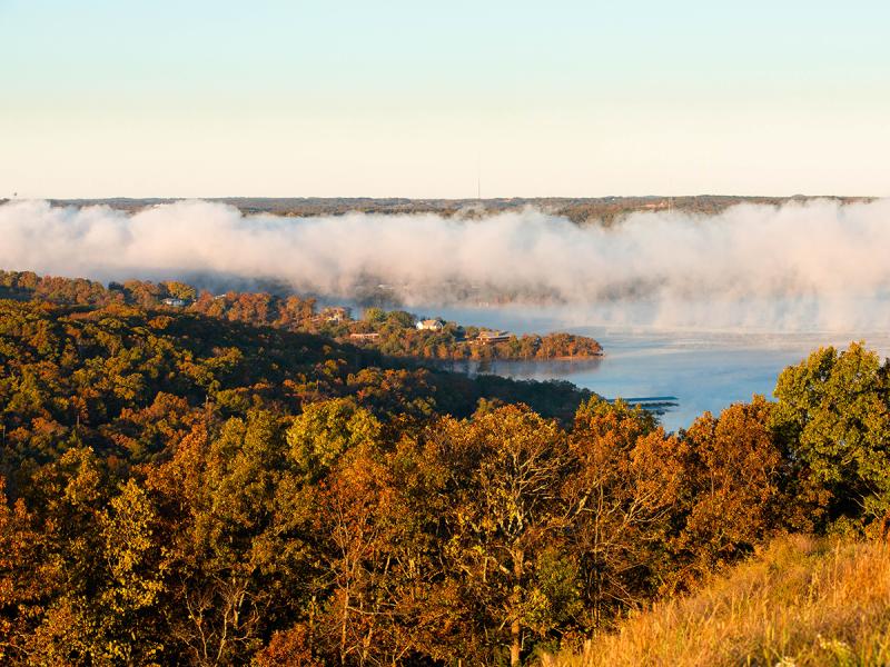 Hike your favorite trails in Downtown Branson.