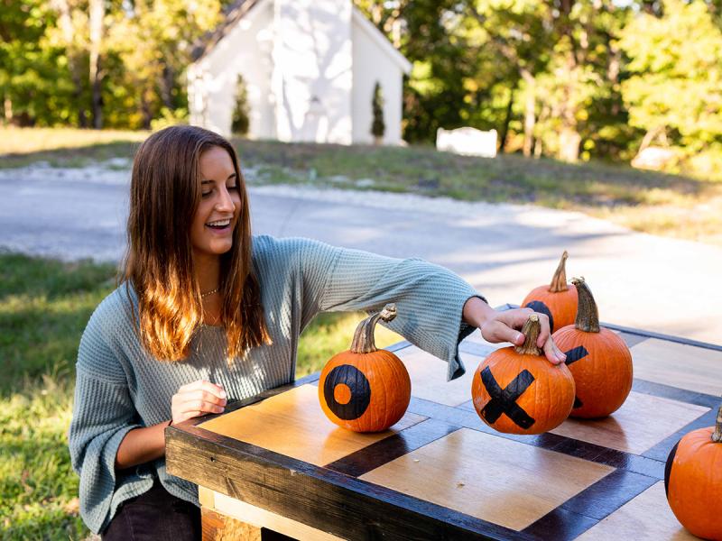 There are all kinds of fun things to at Pumpkin Fest!