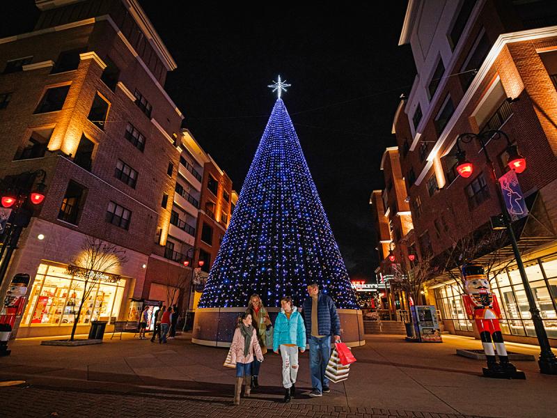 Get your last second Christmas shopping done downtown at the Branson Landing..