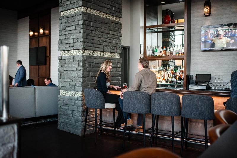 Enjoy fine dining in downtown Branson at Level Steakhouse.