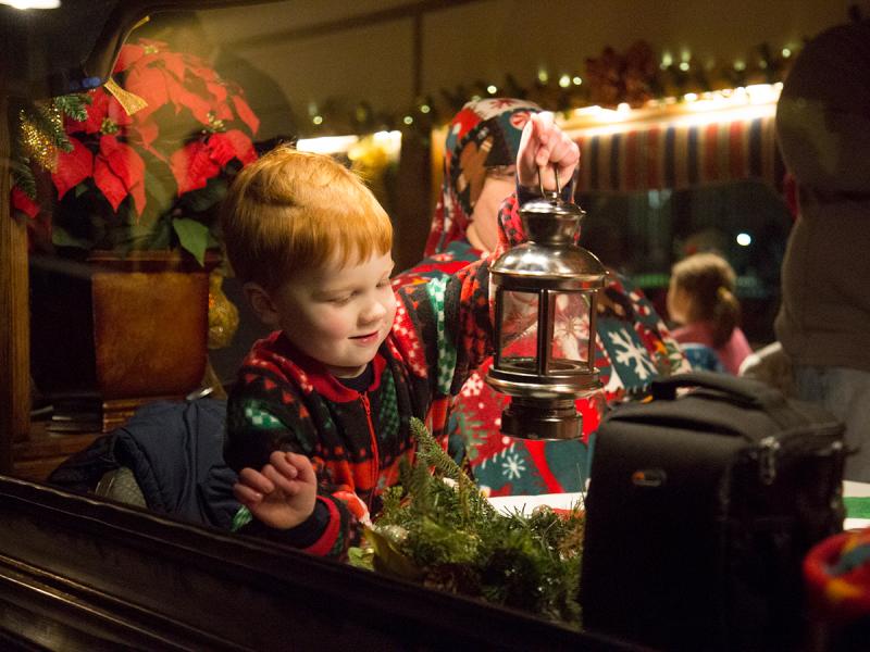 Get in the Christmas spirit with a ride on the Polar Express!