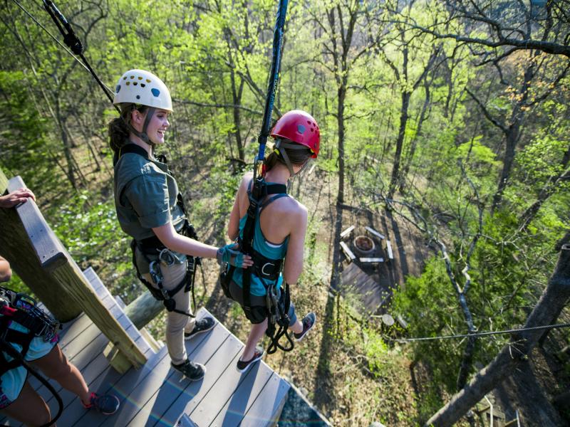 Branson Zipline at Wolfe Mountain