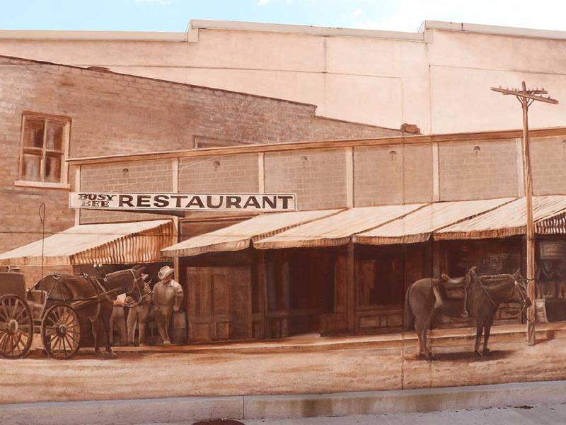 The Downtown Branson 1913 Mural