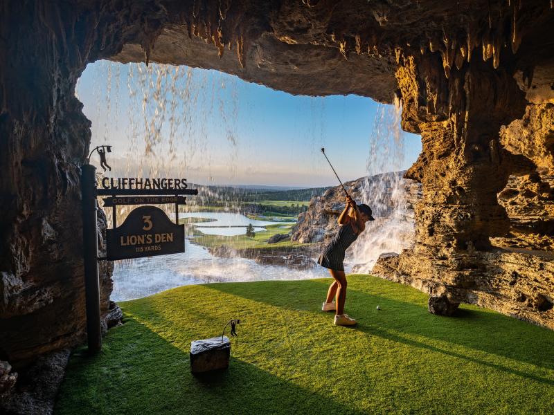 Cliffhangers Hole 3 Cave 4