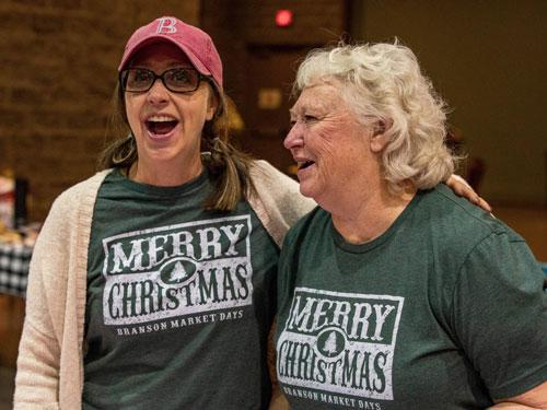 Mother/daughter owners of Branson Market Days event.