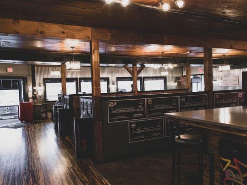 Inside view of an award-winning barbecue restaurant in Branson. 