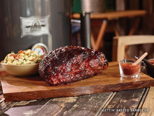 Barbecue meat and all the sides in Branson.