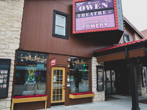 Historic live show theater in Downtown Branson.