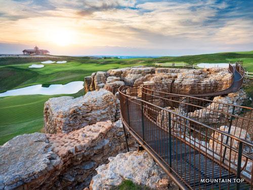 Scenic golf course in Branson.