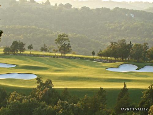 Scenic golf course in Branson.