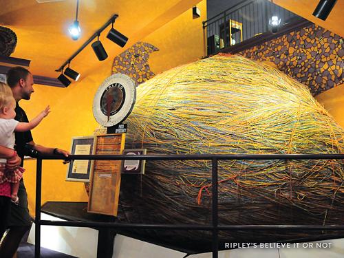 World's largest ball of yarn found in a museum in Branson.