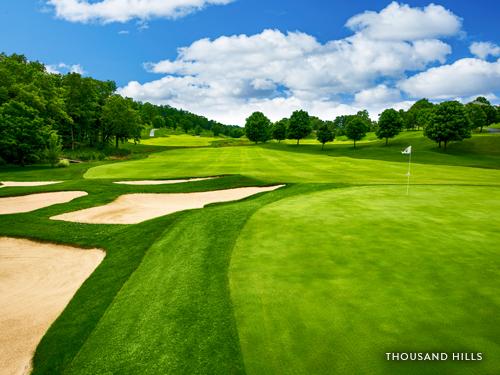 Scenic golf course in Branson.