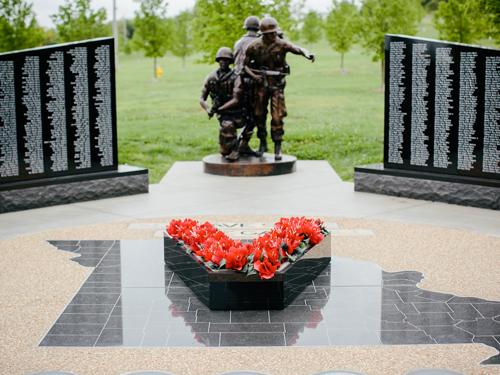 Vietnam Veterans Memorial at College of the Ozarks