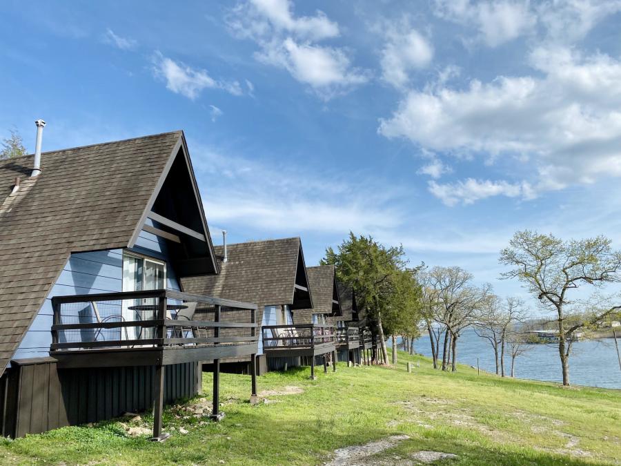 Lakeside A-frame Cabins