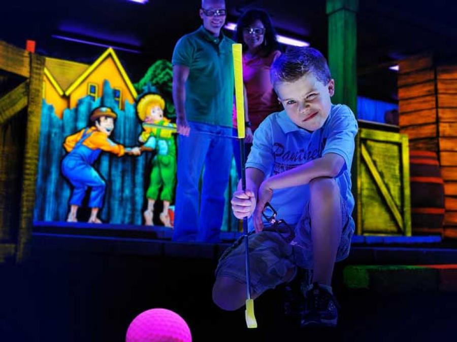 Miniature Golf Course in Columbia, Missouri