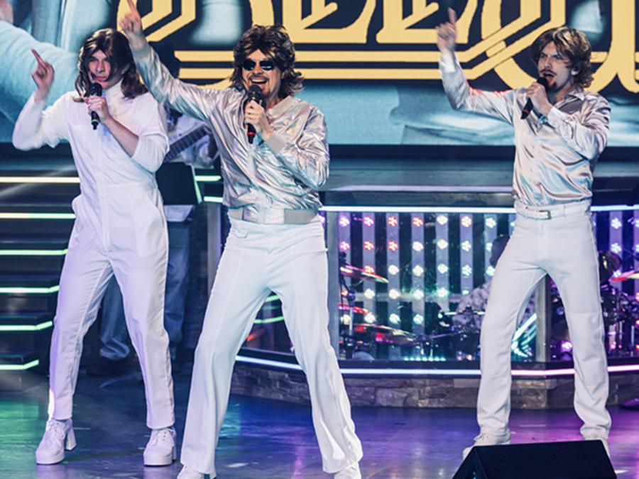 Clay Cooper as The BeeGee's